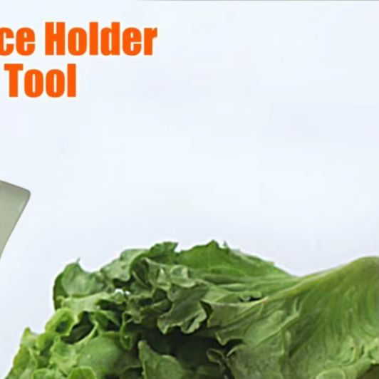 Onion Holder Slicer - Sebze Dilimleme Aleti Soğan Dilimleyici Tutucu