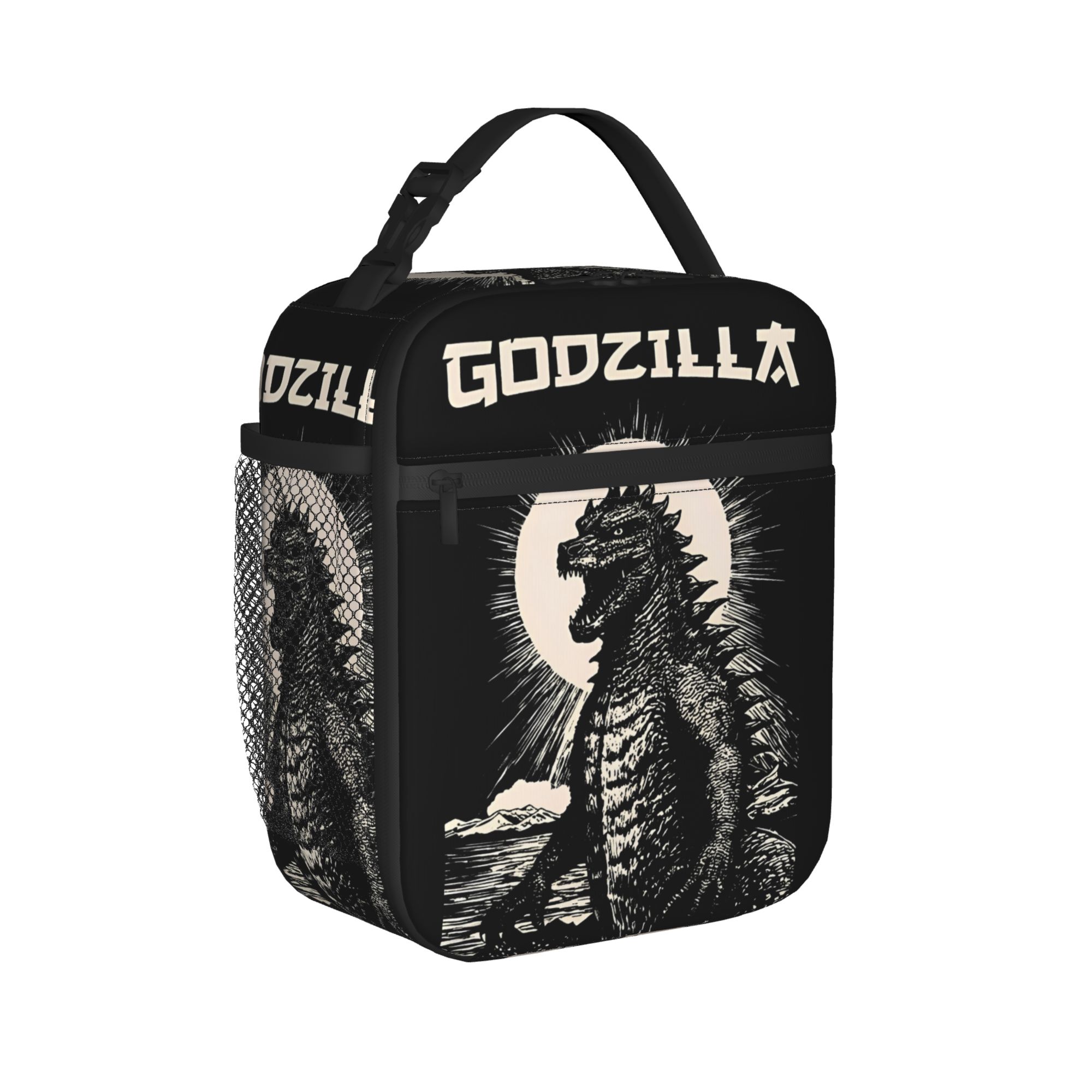 Meal Prep Bag - Great Wave Godzillaed Yalıtımlı Öğle Yemeği