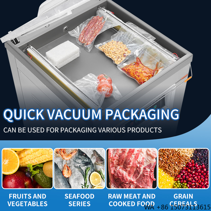 Meal Prep Bag - DZ-500 Dikey Tek Bölmeli Gıda Vakum