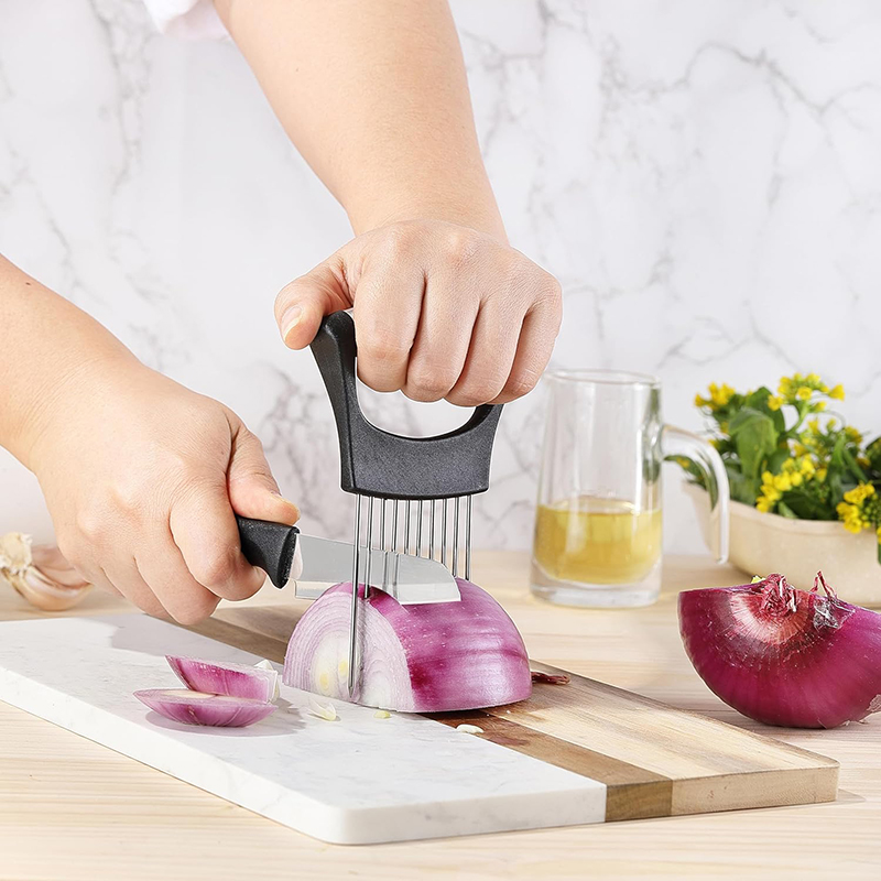 Paslanmaz Çelik Soğan Dilimlem - Onion Holder Slicer incelemesi ve fiyatı