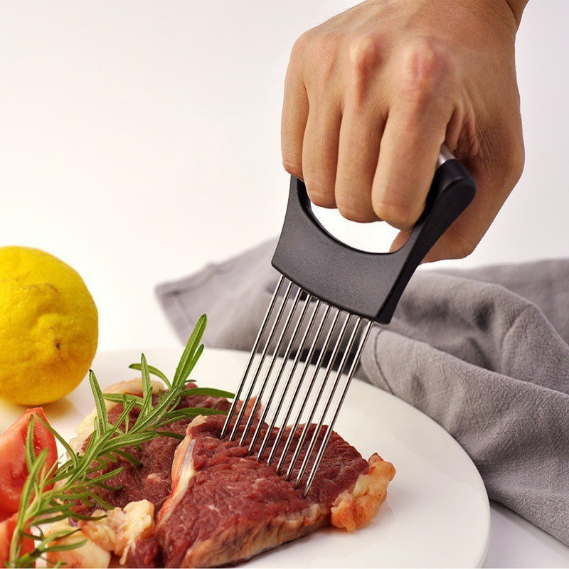 Paslanmaz Çelik Soğan Dilimlem - Onion Holder Slicer incelemesi ve fiyatı