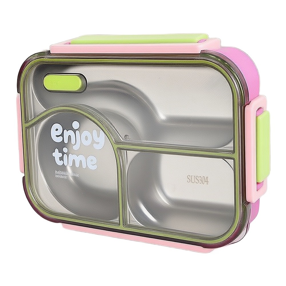 650ml 3 Bölmeli Sızdırmaz Pasl - Meal Prep Yellow incelemesi ve fiyatı