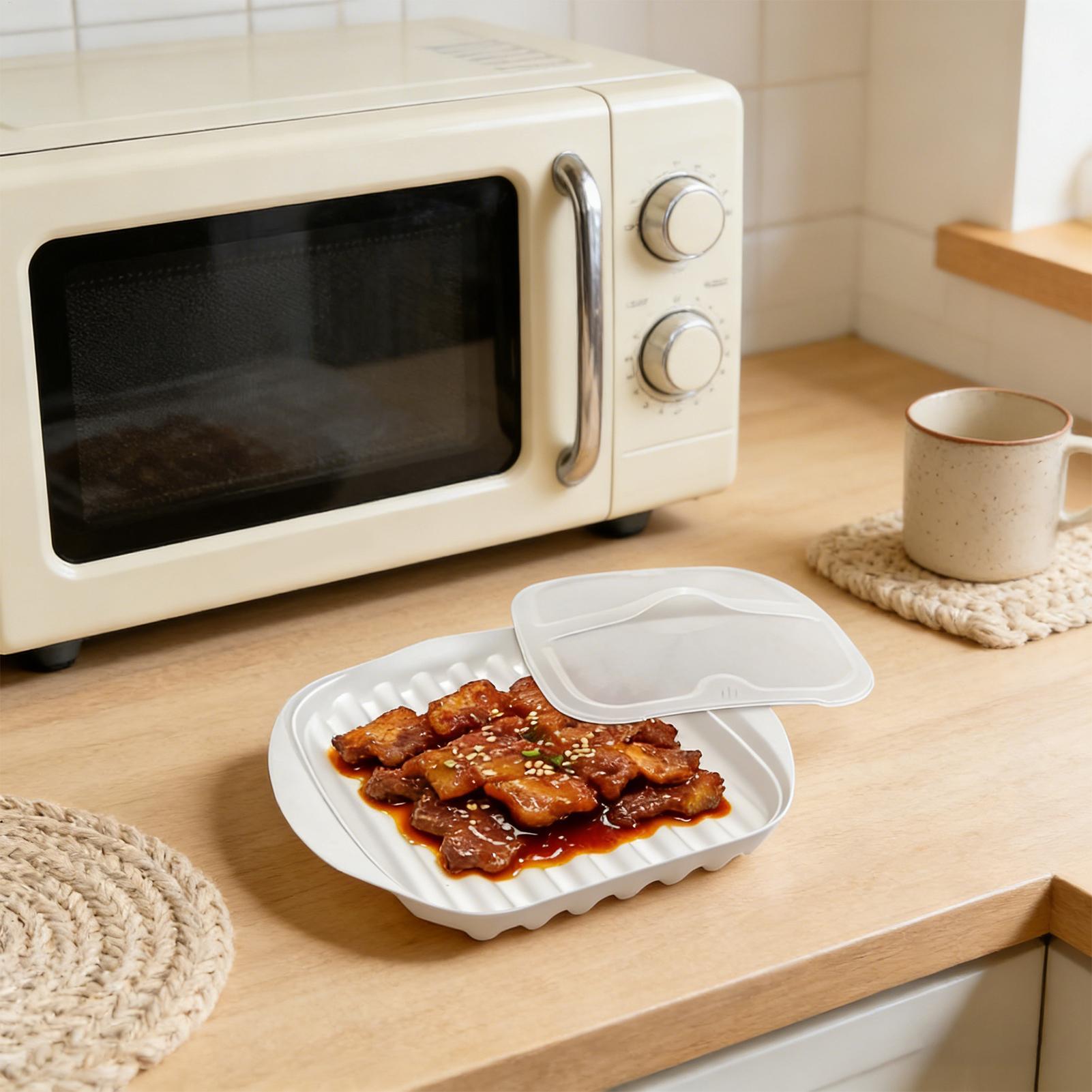Mikrodalga Bacon Tepsisi Yapış - Meal Prep Hot Dogs incelemesi ve fiyatı