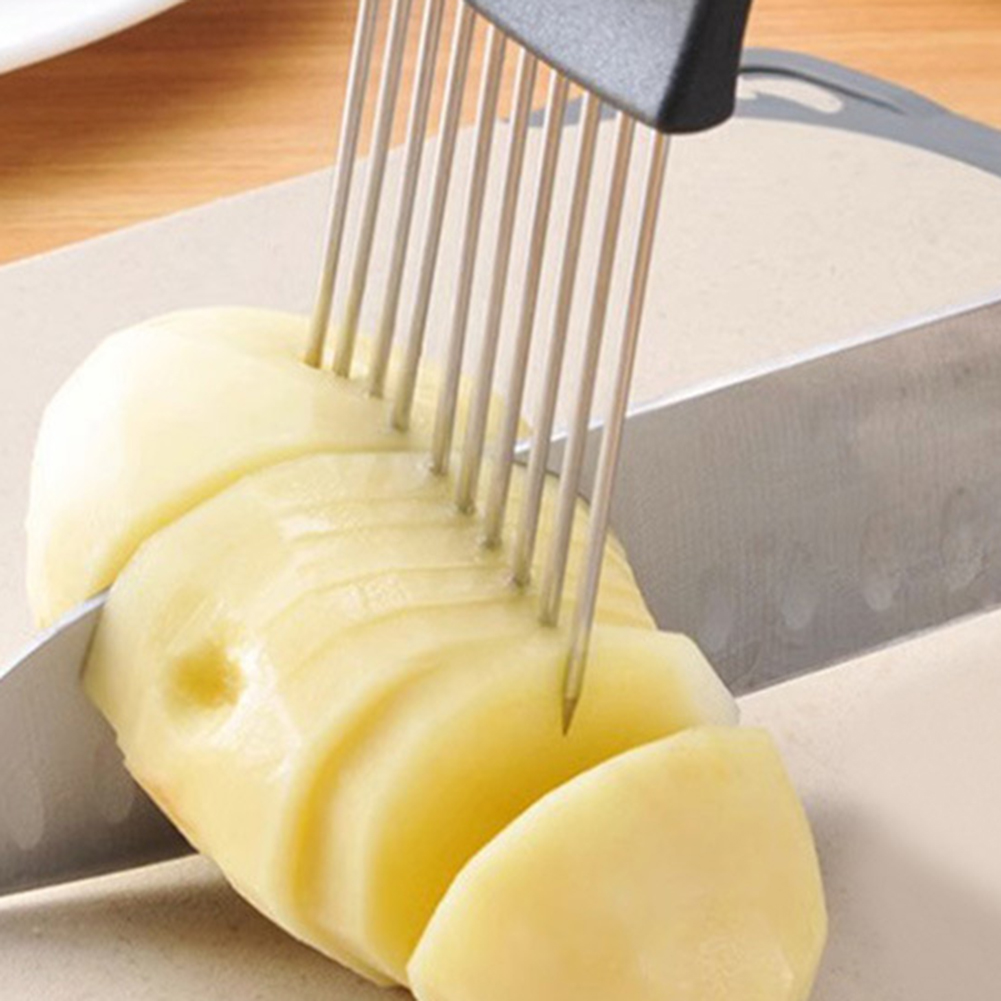 1 adet Paslanmaz Çelik Soğan D - Onion Holder Slicer incelemesi ve fiyatı