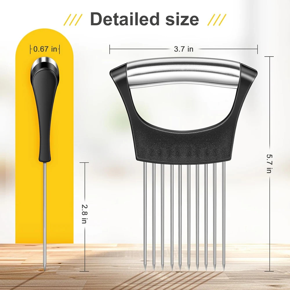 Paslanmaz Çelik Soğan Kesici T - Onion Holder Slicer incelemesi ve fiyatı