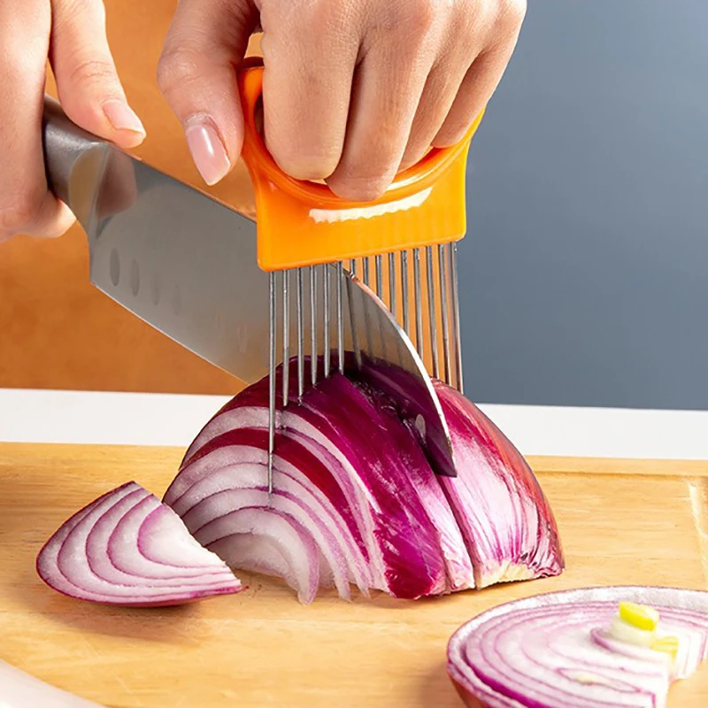Renkli Soğan Dilimleyici Tutuc - Onion Holder Slicer incelemesi ve fiyatı