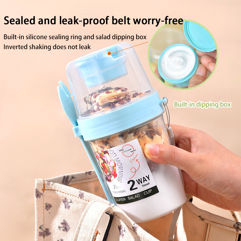 Taşınabilir Kahvaltılık Salata - Meal Prep Oatmeal Jars incelemesi ve fiyatı