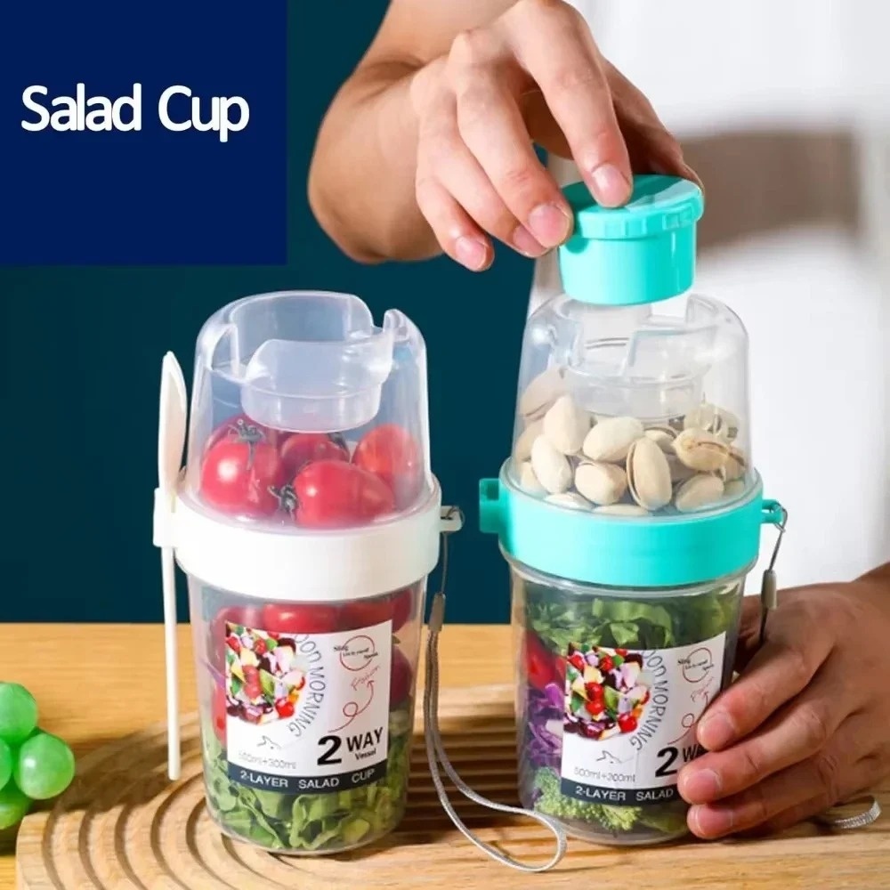 Taşınabilir Salata Kabı Kahval - Meal Prep Oatmeal Jars incelemesi ve fiyatı