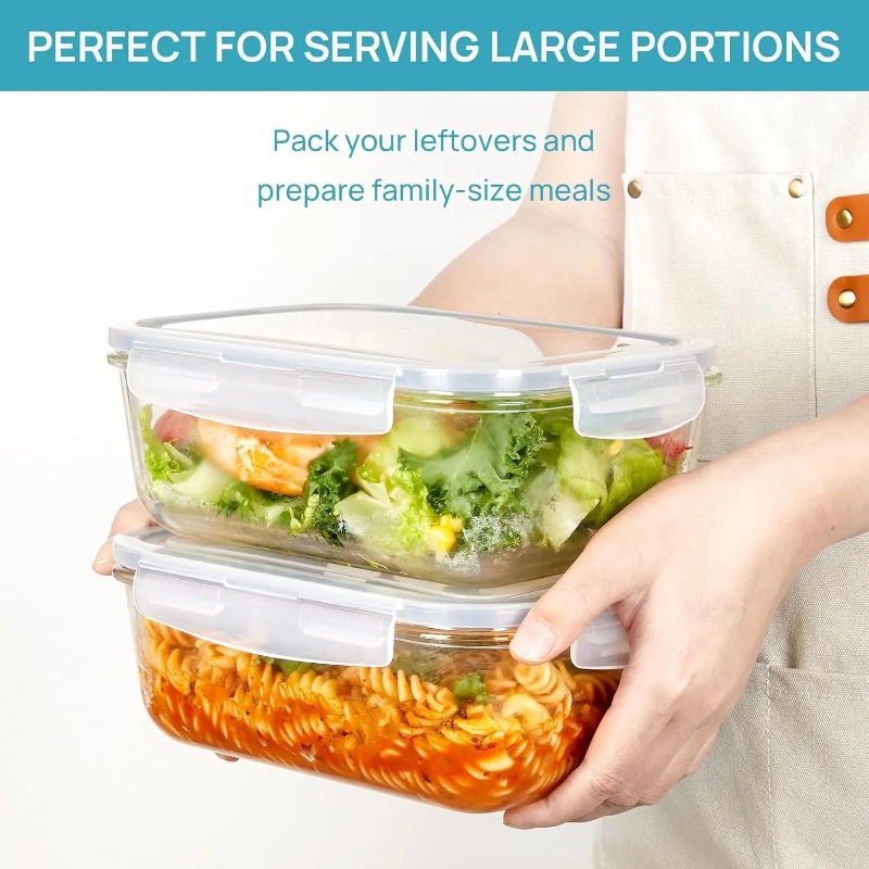 18 Parçalı Cam Gıda Saklama Ka - Meal Prep Oven Safe Containers incelemesi ve fiyatı