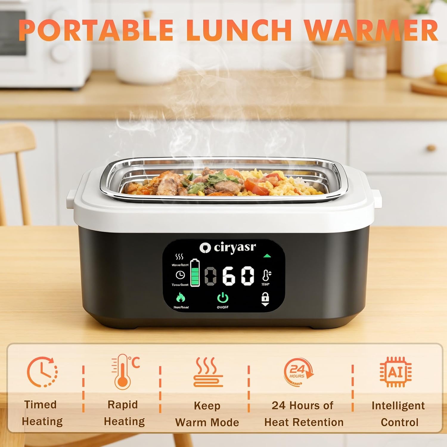 Güçlü Elektrikli Yemek Kutusu, - Meal Prep Bag incelemesi ve fiyatı