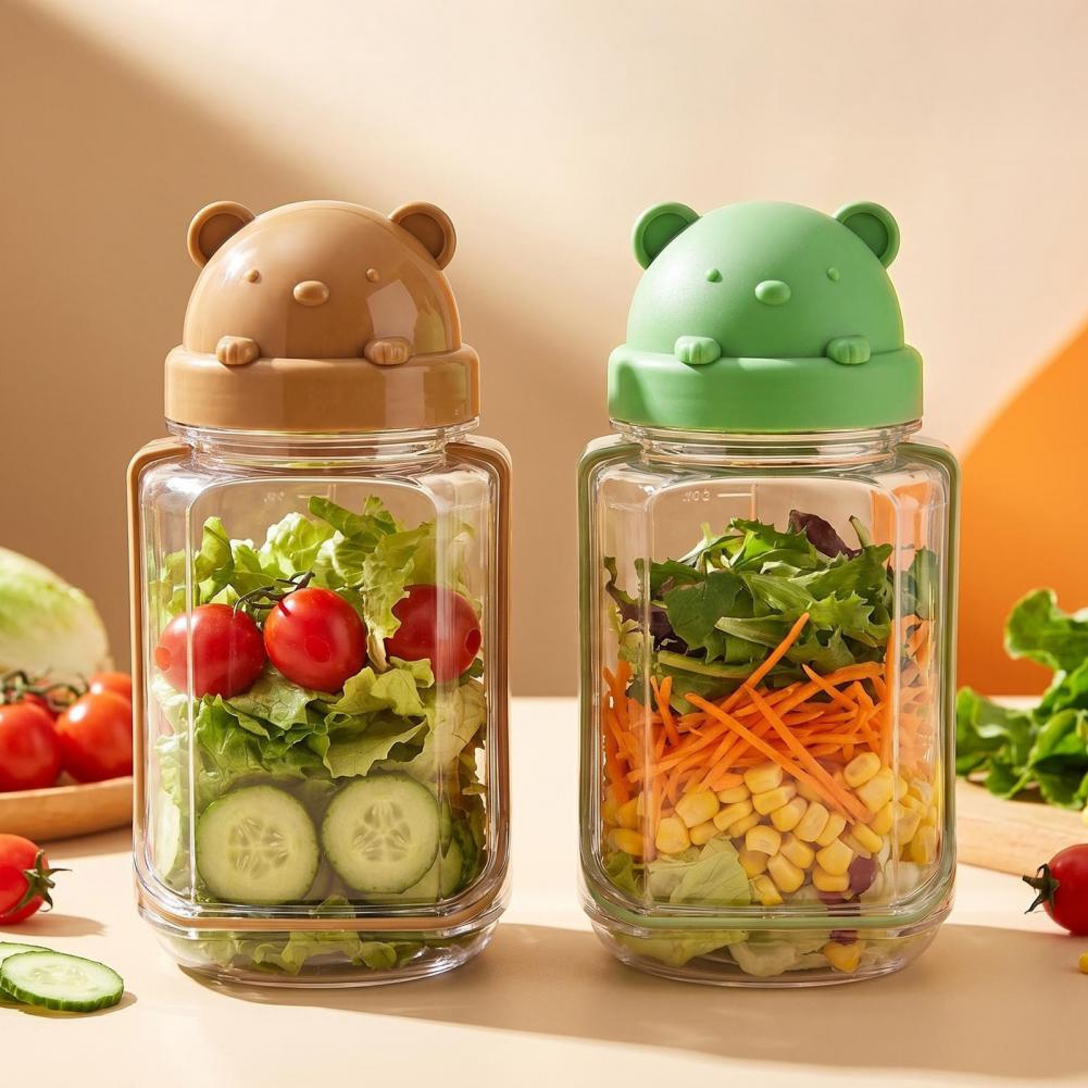 Yükseltilmiş Sızdırmaz Plastik - Meal Prep Jar Salad incelemesi ve fiyatı
