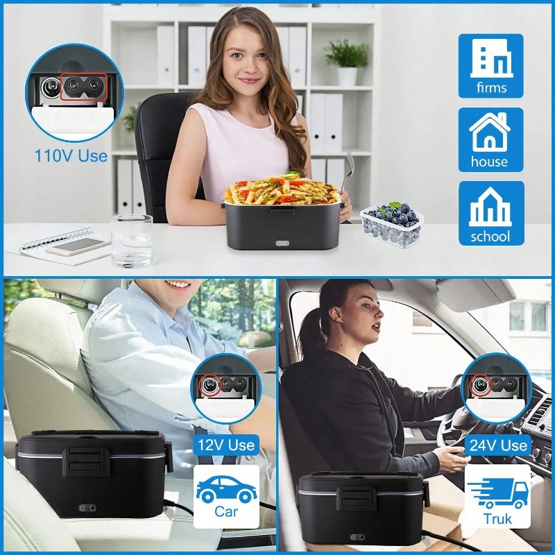 100W Elektrikli Isıtmalı Yemek - Meal Prep Bag incelemesi ve fiyatı