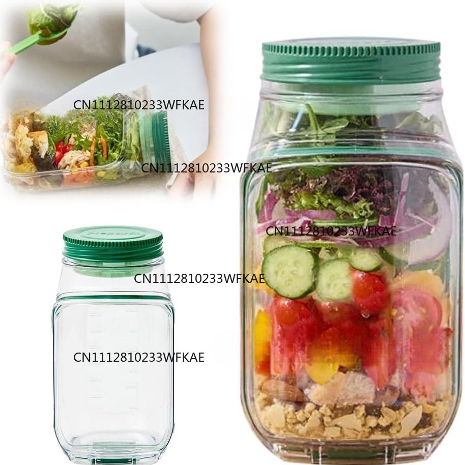 Kapaklı salata kavanozları Sız - Meal Prep Jar Salad incelemesi ve fiyatı