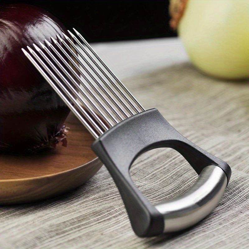 Paslanmaz Çelik Soğan Kesici T - Onion Holder Slicer incelemesi ve fiyatı