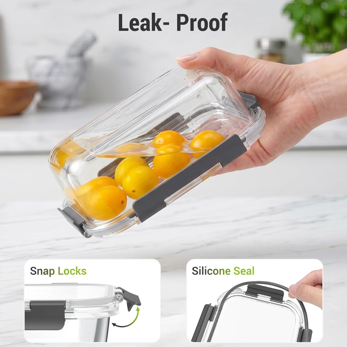 10 Set Cam Gıda Saklama Kabı,  - Meal Prep Oven Safe Containers incelemesi ve fiyatı