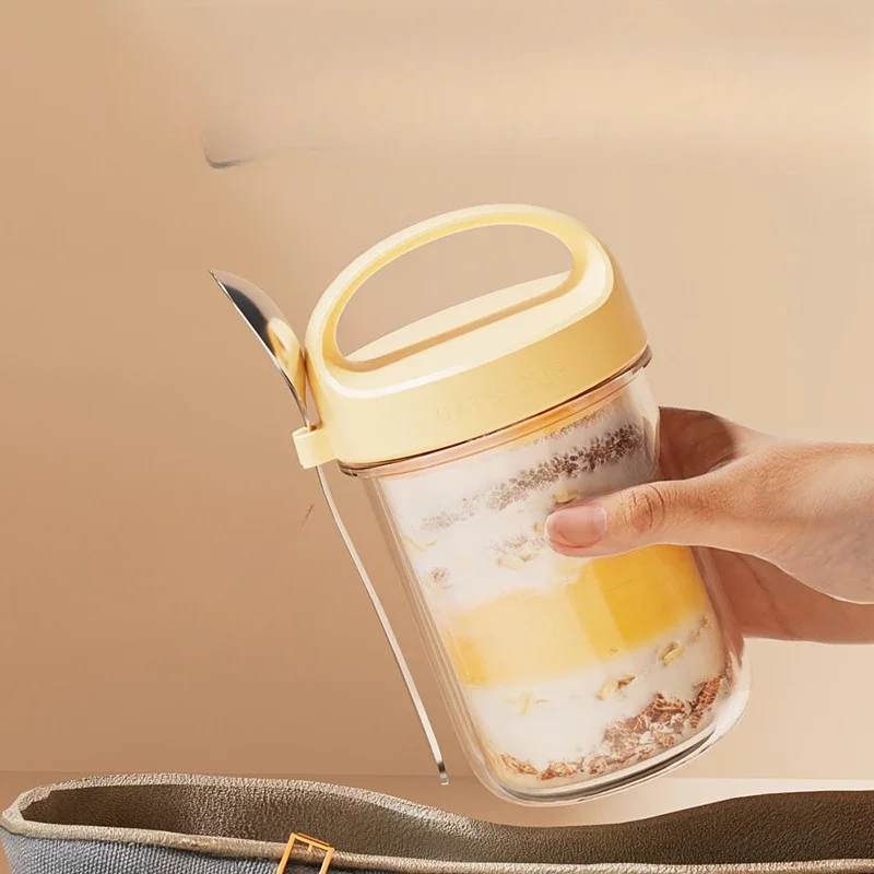 420 ML Yeni Kahvaltı Bardak Yu - Meal Prep Oatmeal Jars incelemesi ve fiyatı