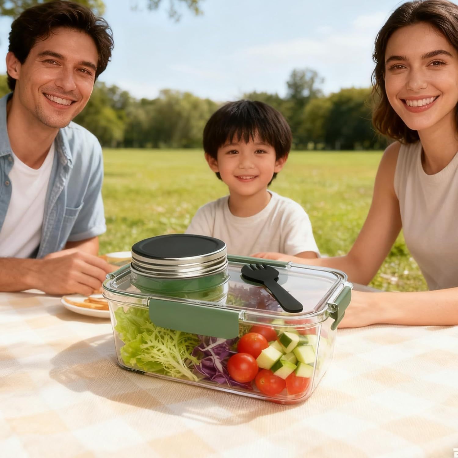 Güneş Enerjili Saklama Kabı, Y - Meal Prep Jar Salad incelemesi ve fiyatı