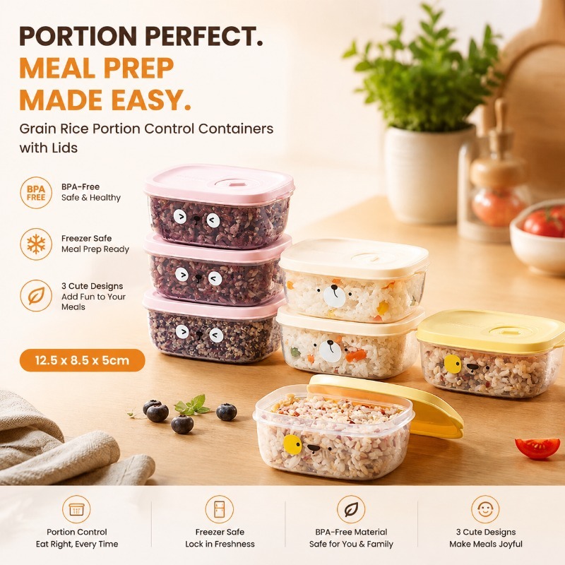 Gıda Sınıfı Porsiyon Kontrolü  - Meal Prep For Weight Loss incelemesi ve fiyatı