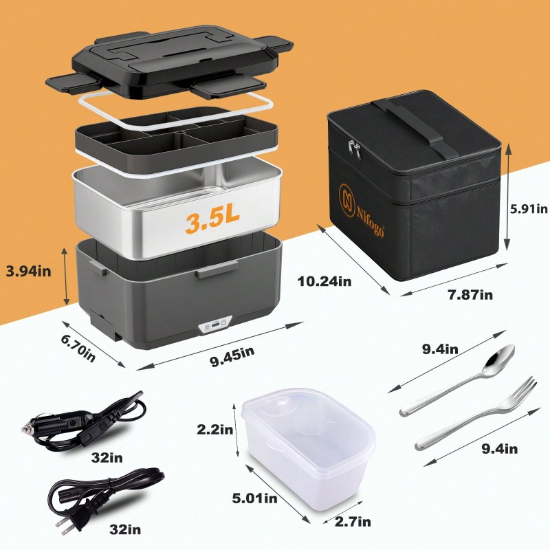 Çift Amaçlı Elektrikli Isıtmal - Meal Prep Bag incelemesi ve fiyatı