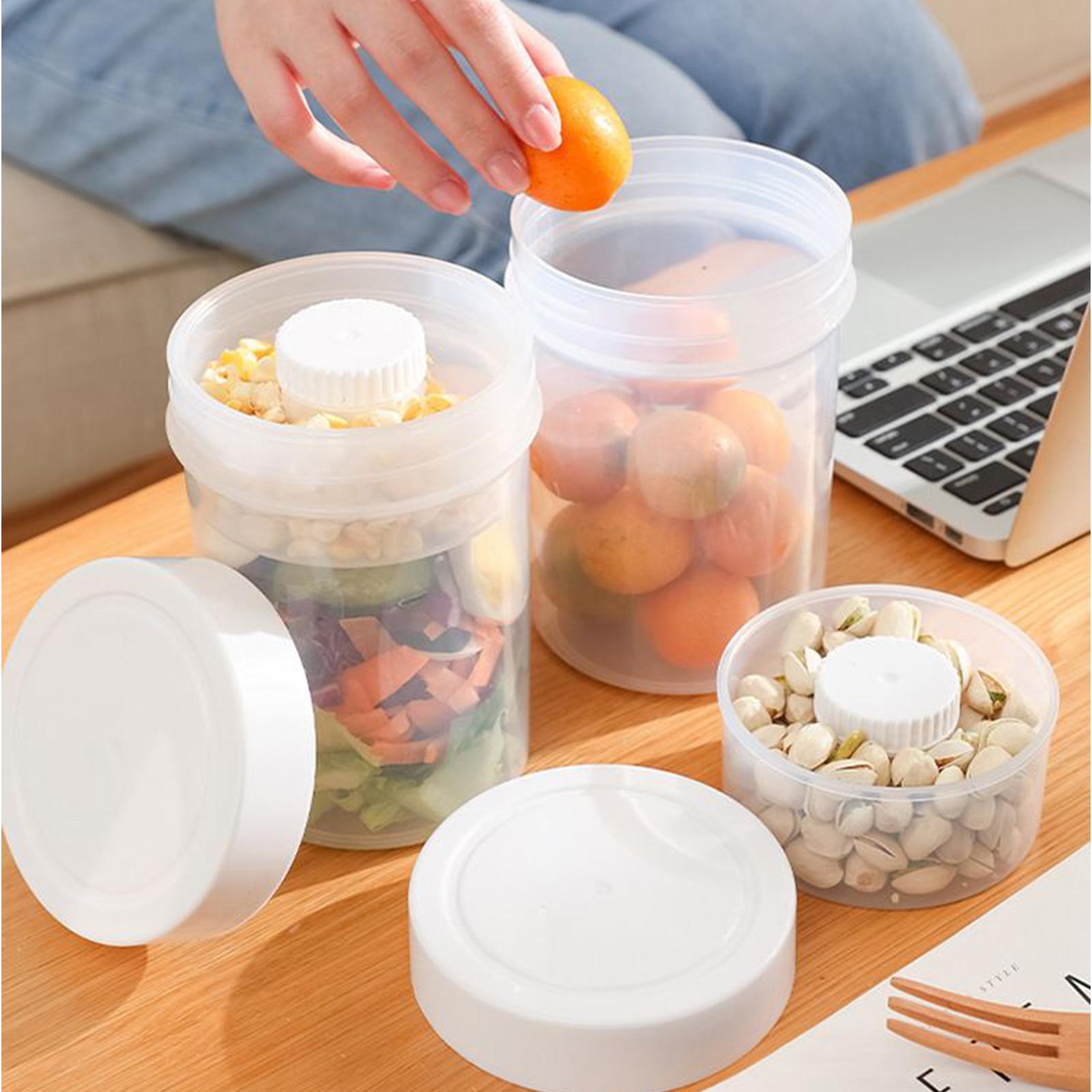 Kapaklı Salata Kavanozları Yem - Meal Prep Jar Salad incelemesi ve fiyatı