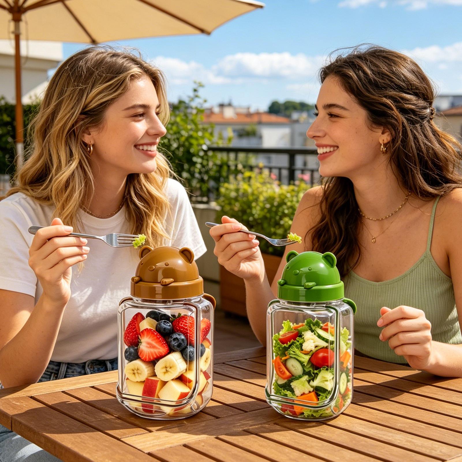 Yemek Hazırlama Kavanozları Ta - Meal Prep Jar Salad incelemesi ve fiyatı