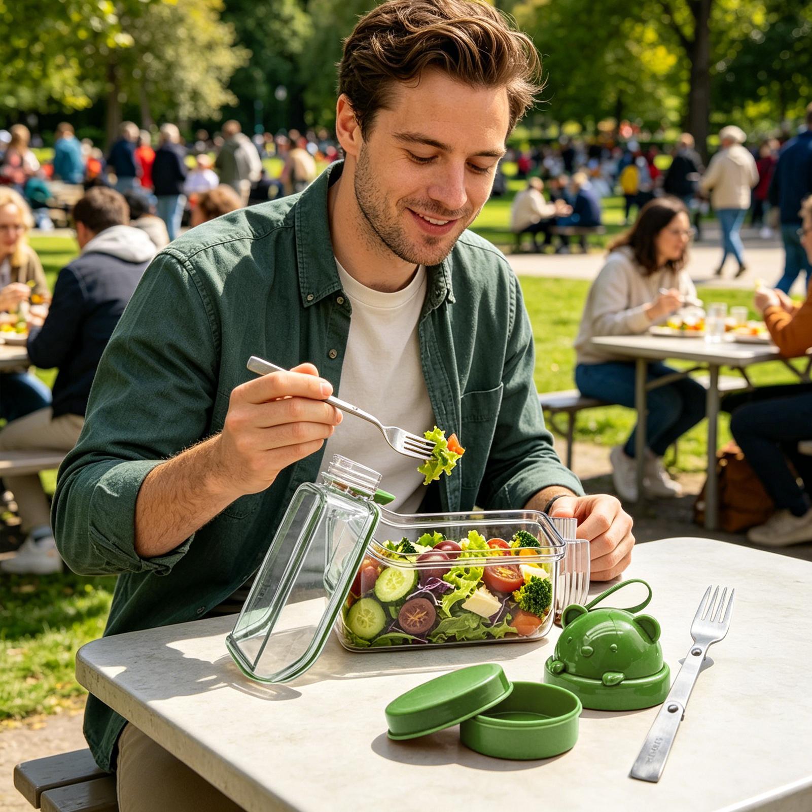 Yemek Hazırlama Kavanozları Ta - Meal Prep Jar Salad incelemesi ve fiyatı