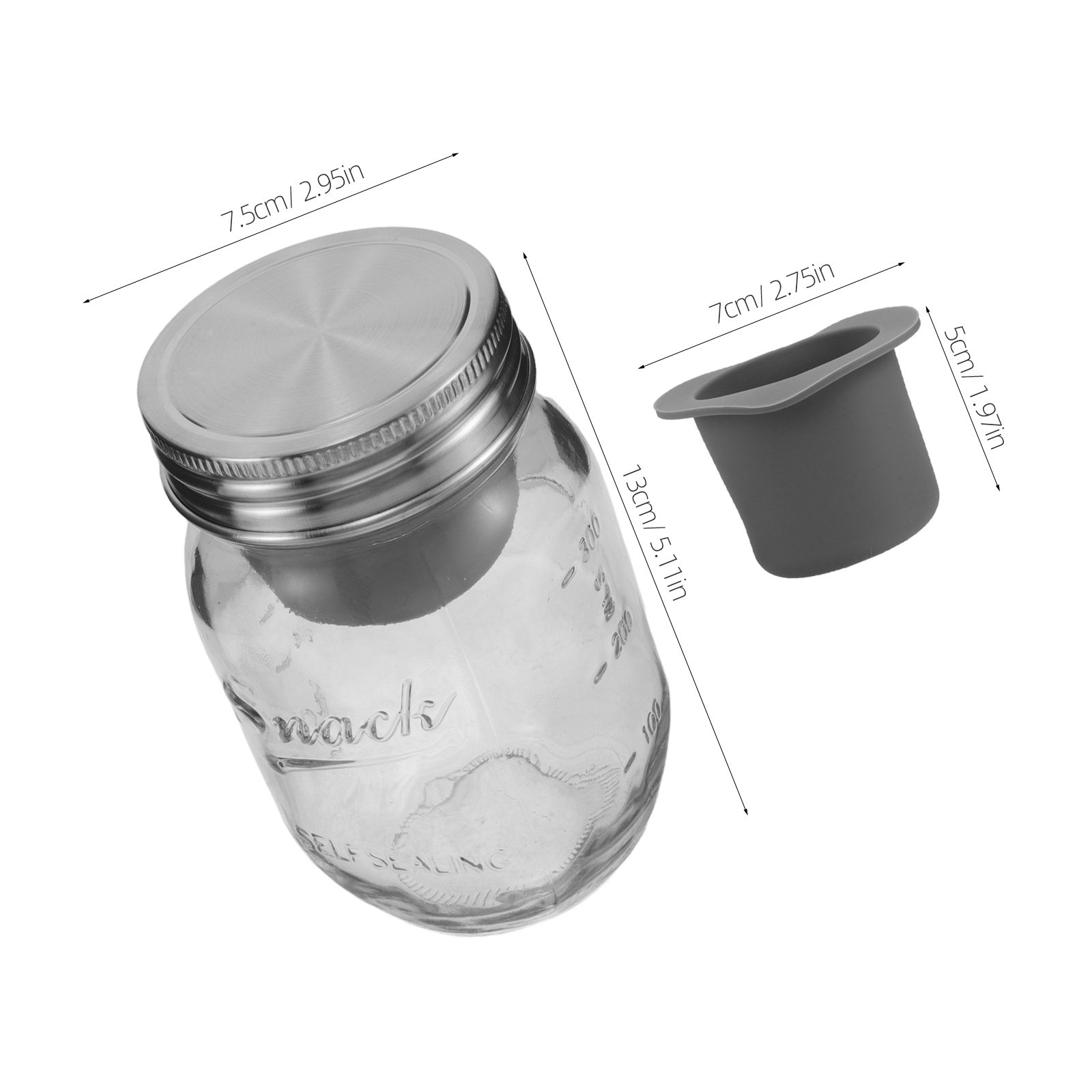 16 Oz Cam Salata Hazırlık Kava - Meal Prep Jar Salad incelemesi ve fiyatı